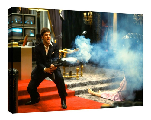 Cuadro Decorativo Canvas Moderno Scarface Escena 2