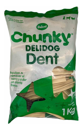 Chunky Delidog Dent 1 Kilo Recarga