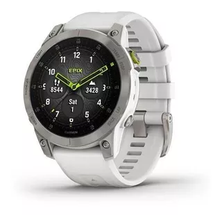 Garmin Relógio Epix Pro Gen 2 Sapphire Titanium White Branco