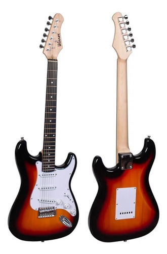 Guitarra Iniciante Stratocaster Estudante Sunburst Iwinner