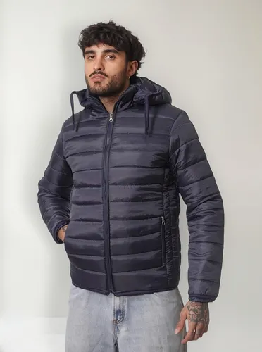 Campera Inflable Super Abrigada Con Capucha Desmontable