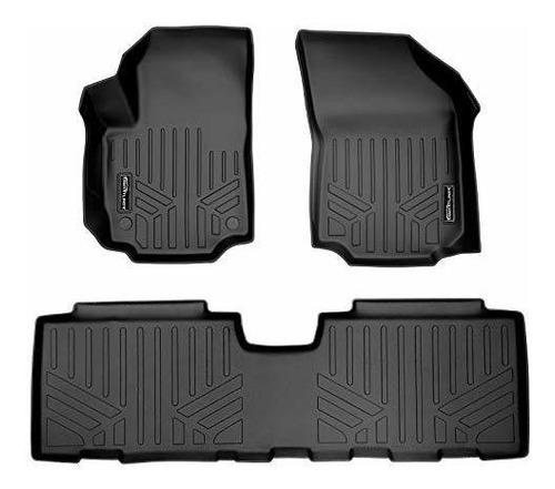 Tapetes - Max Liner Custom Fit 2 Row Floor Mat Liners A0333-