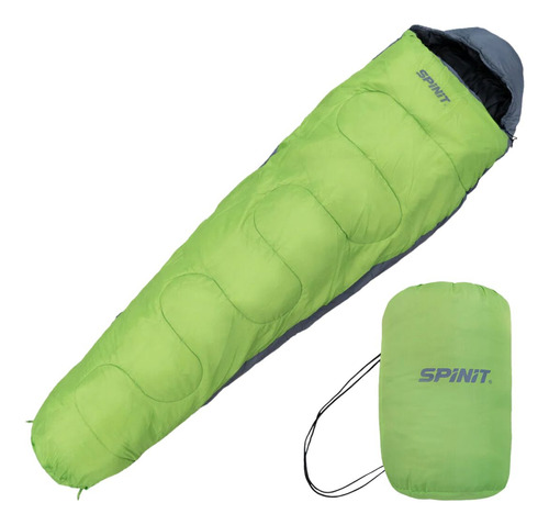 Bolsa De Dormir Spinit Momia 250 Carpa Camping 5°  Capucha