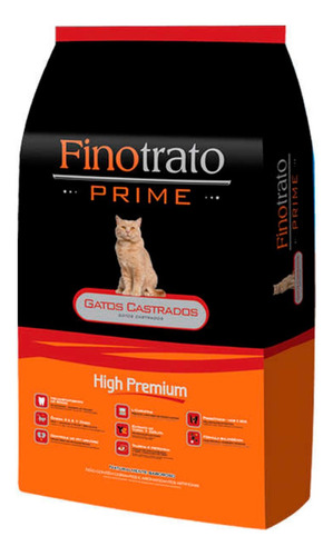 Alimento Finotrato Prime Gatos Castrados 10kg + Regalos!!!