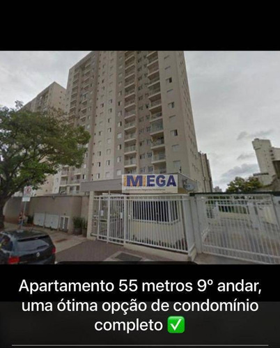 Apartamento Com 2 Dormitórios À Venda, 55 M² Por R$ 297.900 - Vila Industrial - Campinas/sp - Ap4913