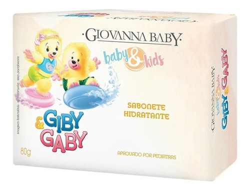 Sabonete Infantil Giovanna Baby  Kids Giby & Gaby 80g