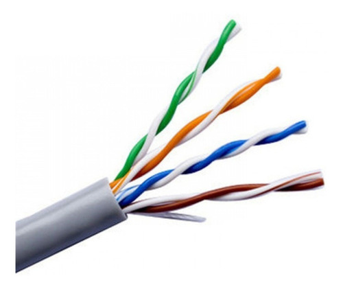 Bobina Rollo Cable Red Utp Ethernet Redes 305 Metros Cat5e