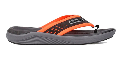 Ojotas Olympikus Lifestyle Hombre 921 Negro-naranja Cli 