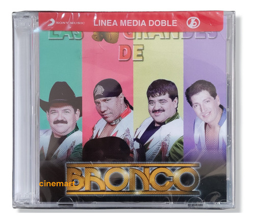 Bronco Las 30 Grandes De Bronco 2 Discos Cd Nuevos