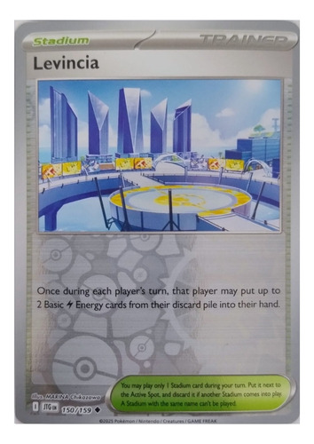 Pokémon Tcg Levincia 150/159 Reverse