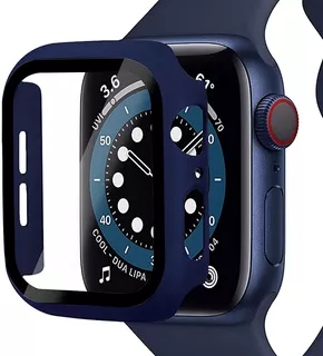 Protector Para Apple Watch Serie 8 Case Con Vidrio 41mm 45mm