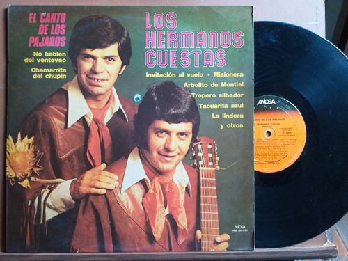 Los Hermanos Cuestas El Canto De Los Pajaros Lp 1980 Folklor