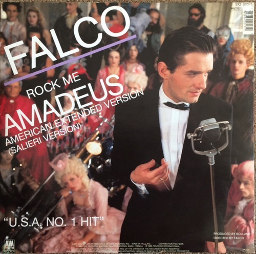 Vinilo Falco - Rock Me Amadeus (american Extended Version) (Usado)