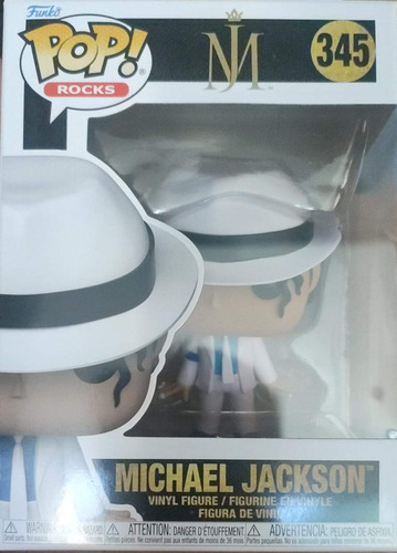 Funko Pop! Rocks Michael Jackson #345: Michael Jackson Crimi (Usado)