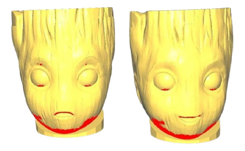 Mate Groot X 3 Set Archivo Stl Para Impresion 3d 