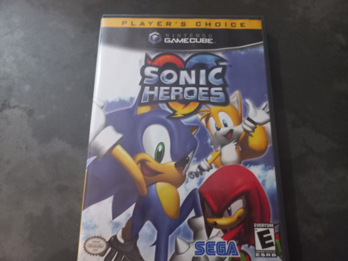 Sonic Heroes Game Cube Lindo (Usado)
