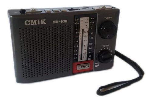 Radio Analógico Antena Linterna Am/fm/tv/sw/usb