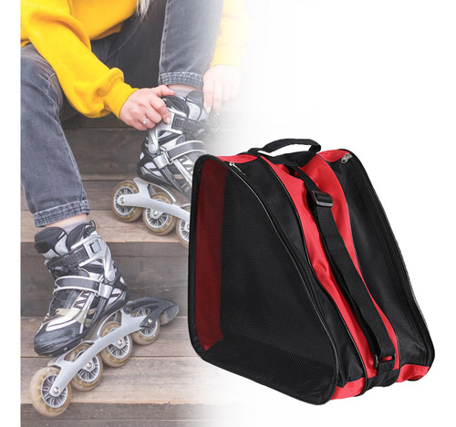 Bolsa Para Patines En Línea, Bolsa Para Patines Para Rojo