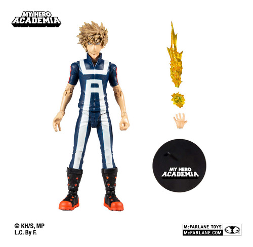 Boneco De Ação Mcfarlane Toys My Hero Academia Katsuki Bakug