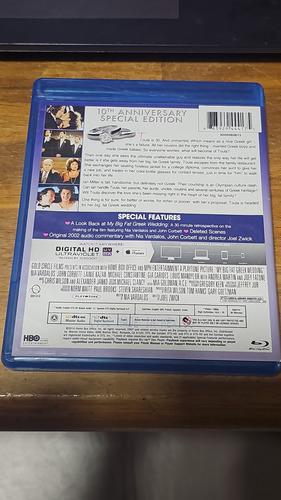 Mi Gran Boda Griega (my Big Fat Greek Wedding) Blu Ray (Usado)