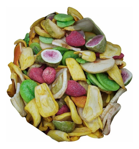 Mix Chips De Frutas Tropicais Desidratadas - 500g