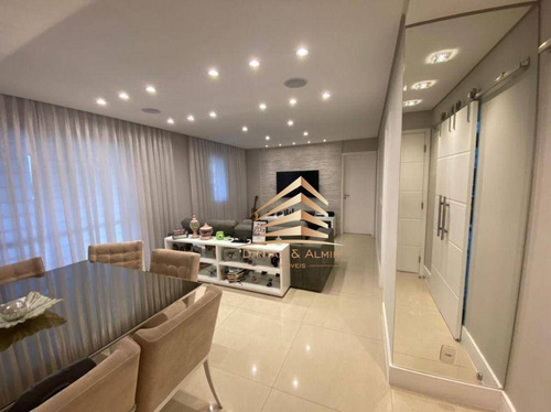 Apartamento No Condomínio Trilhas Do Bosque, 94m², 2 Suítes, 2 Vagas, Centro - Guarulhos. - Ap1089