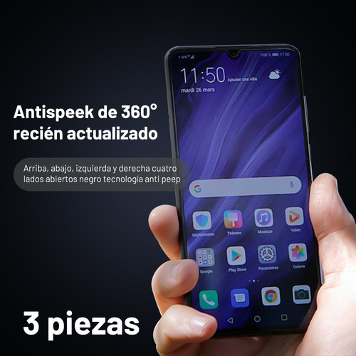 Micas 100d Privacidad Para Iphone -10 Piezas Iphone 14 Pro/15