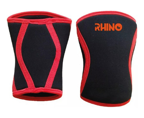 Rodillera Neopreno 7mm Crossfit Pesas Gym Reforzadas Rhino