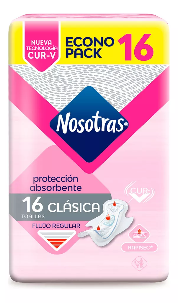 Segunda imagen para búsqueda de toallitas femeninas nosotras