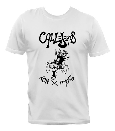 Remera Callejeros Solo X Hoy Rock Nacional 100% Algodón