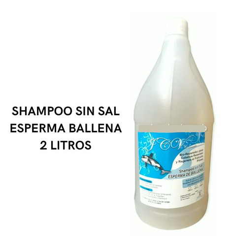 Shampoo Sin Sal Esperma Ballena - mL a $12