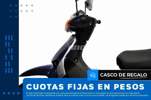 Motomel Blitz 110 Base V8 0km Crédito Personal Solo Con Dni