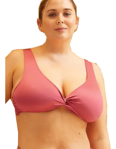 Top Marilyn Cruzado Bikini Liso Sweet Lady 766