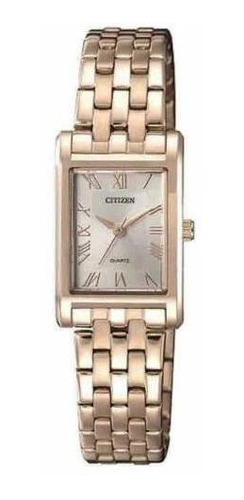 Reloj Mujer Citizen Dial Rose Oro -tone 22mm Ej6123-56a