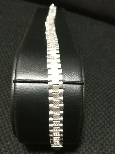 Imagen 5 de 9 de Pulso Pulsera De Plata Fina Ley 925 Caballero Rolex Hombre
