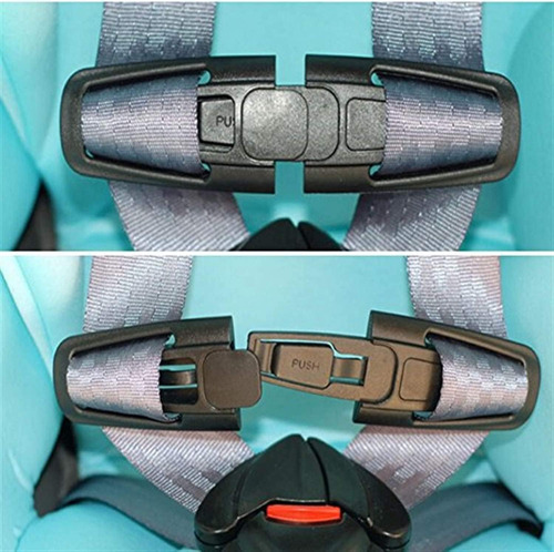 Proens Clip De Arnés De Pecho Para Asiento De Automóvil Y Nombre Del Diseño Color