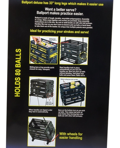 Cesta de pelota Tourna Ballport Weels, ideal para tus juegos