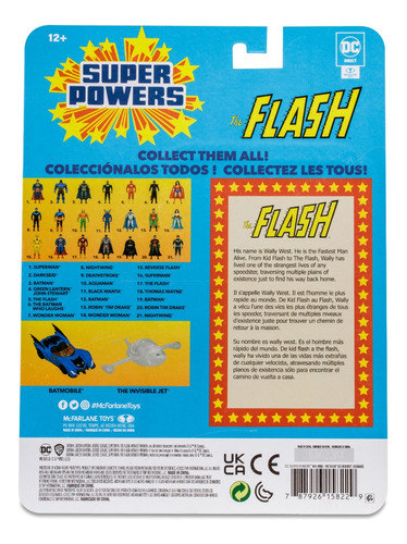 Mcfarlane Figura 5 Super Powers Wv5 - The Flash