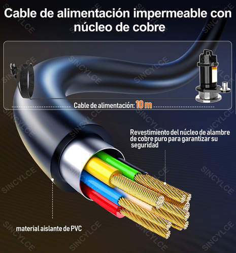 Bomba De Agua Sumergible 1/2hp Acero Inoxidable Limpia Sucia