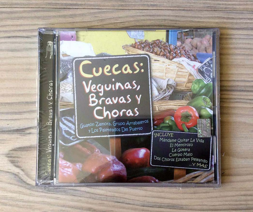 Cd Cuecas: Veguinas, Bravas Y Choras - Varios Intérpretes