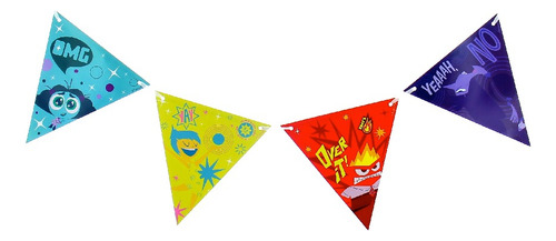 Pack Cotillon Cumpleaños Intensamente X10 Cotillón Activarte