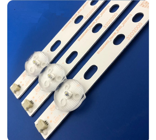 Kit Leds Para Rca Dedc320m4 (3tiras 6leds) - Aluminio, Nue
