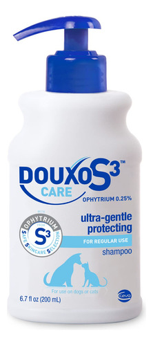 Douxo S3 Care Shampoo 6.7 Oz (6.8 Fl Oz) - Para Uso Regular