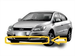 Babero Parachoques Delantero Chery Orinoco A3 2013 14 15 16