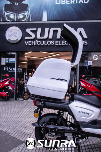 Moto Electrica Sunra Caguu Para Delivery + Envio Y Casco / G