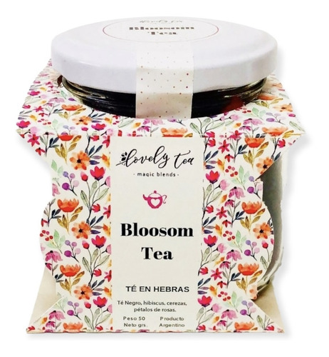 Te En Hebras Base Te Negro Blossom Tea Frasco X 50grs