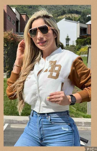 Poleras Bomber De Mujer Moda Amaricana