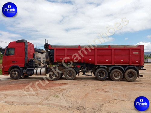Volvo Fh520 6x4 Ano 2011 Autom. Caçamba Randon 2011 = Fh440
