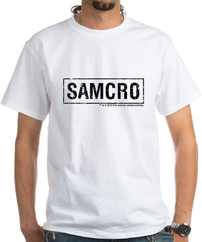 Playera Camiseta Samcro Blanca O Negra Serie Unisex + Regalo