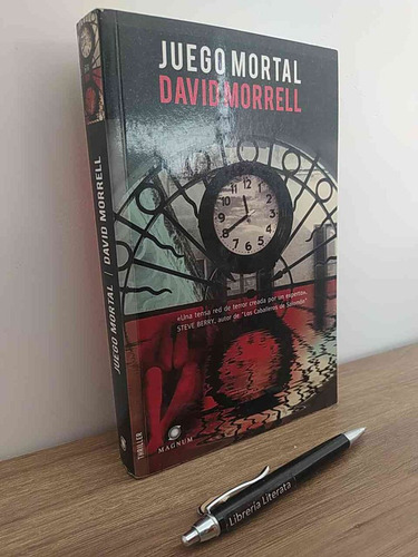 Juego Mortal David Morrell Ed. Magnum Formato Grande 414 Pág